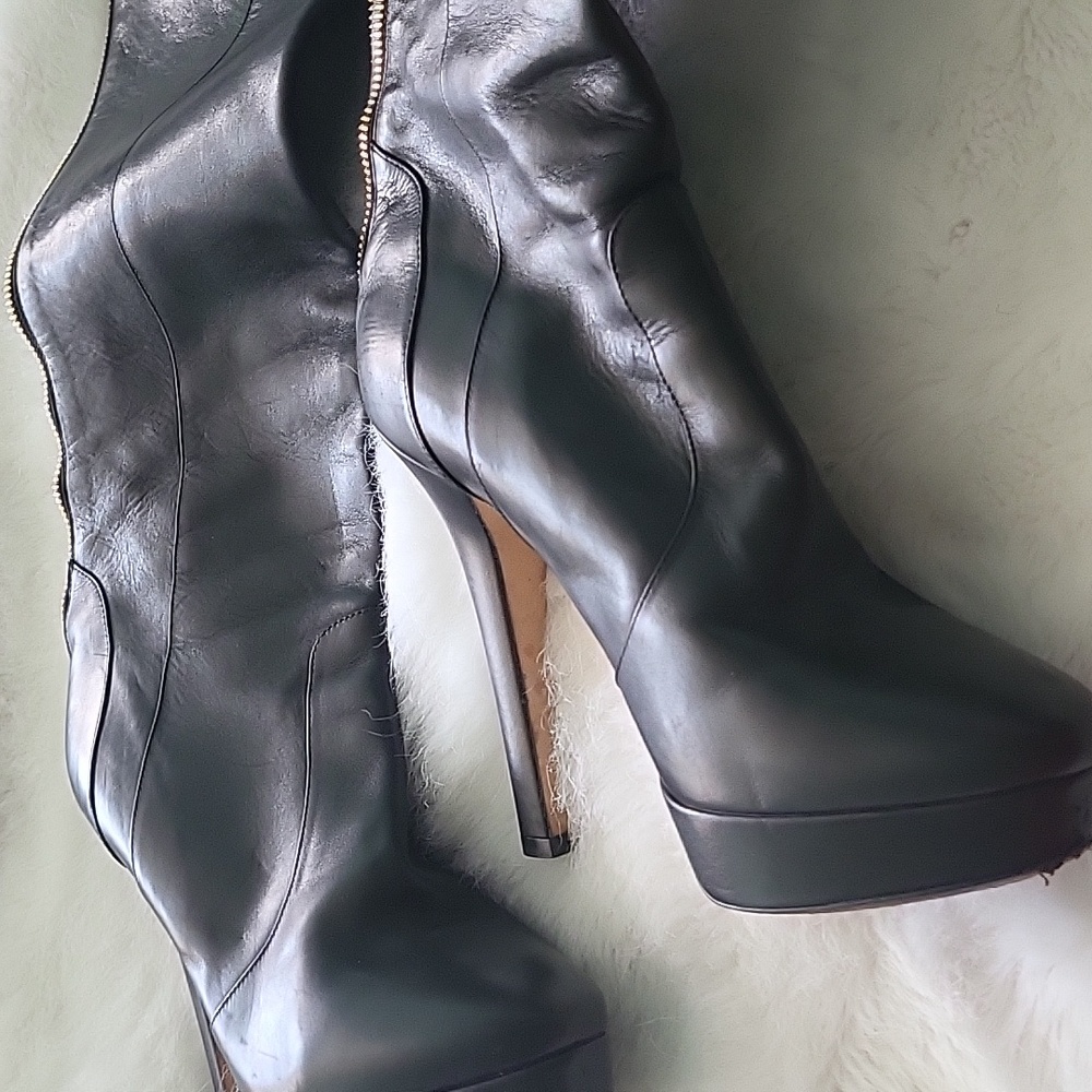 JIMMY CHOO BLACK BOOTS